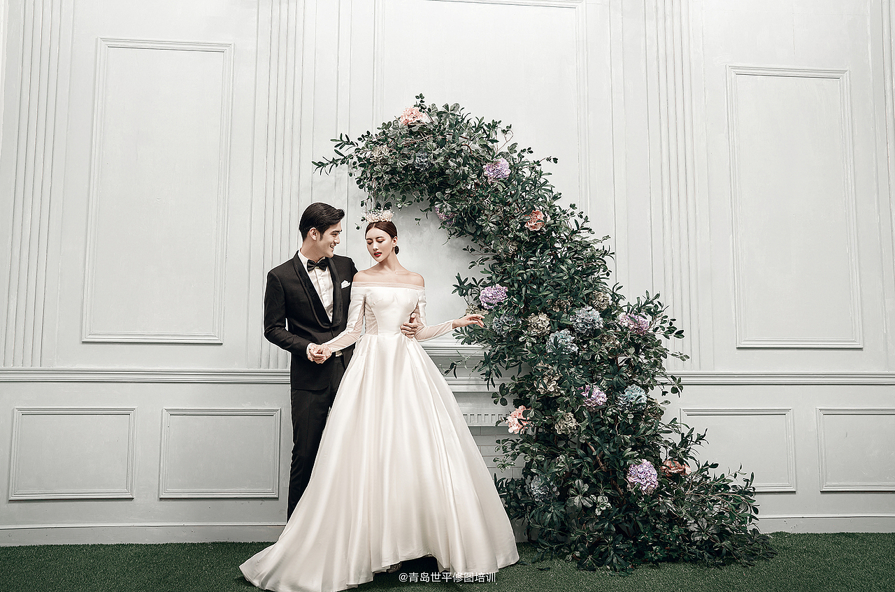 婚纱样片课堂培训调色案例分享