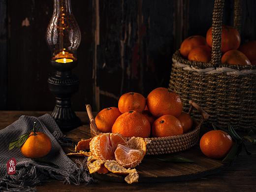 中式风静物 || 橘子