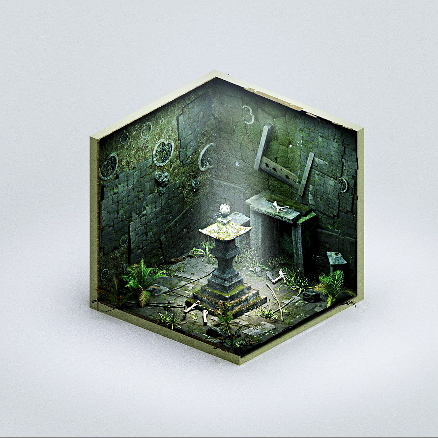 C4D 渲染小练习（图ZMjE3MDYzMTIw） - 场景 - 站酷设计师巨鹿县原创素材 - 站酷ZCOOL