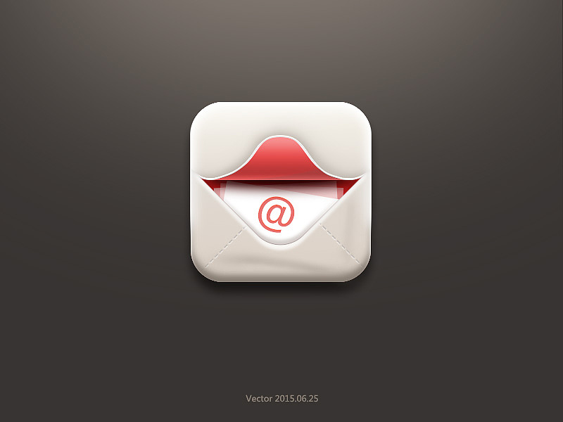 临摹email icon