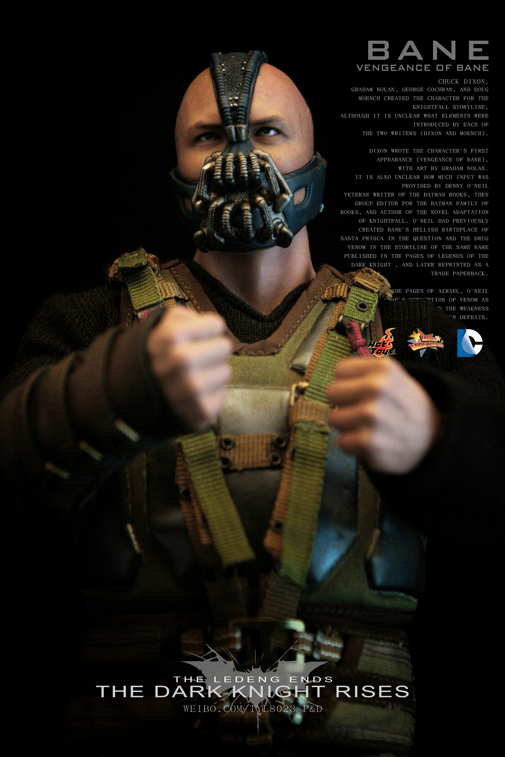 人偶模型拍摄之《蝙蝠侠黑暗骑士崛起》贝恩