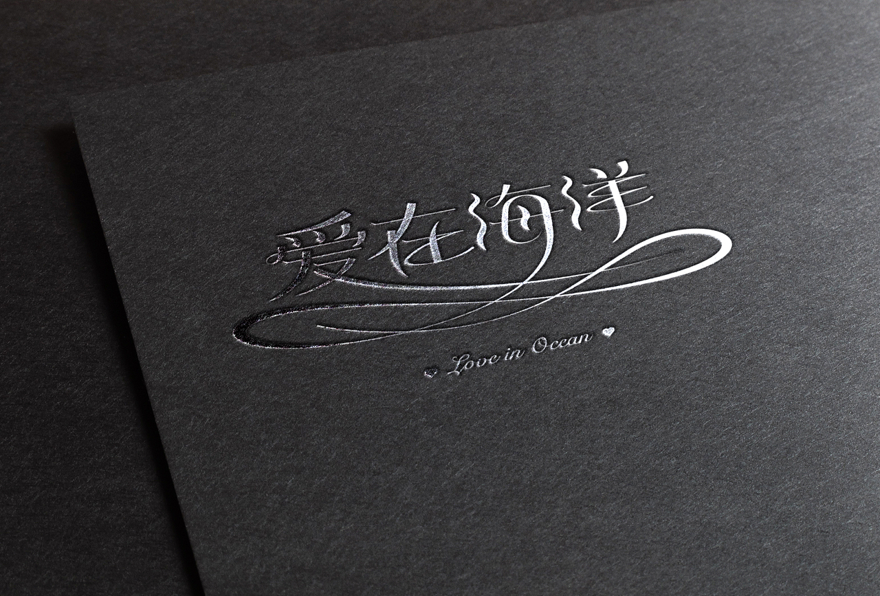 爱在海洋定制婚礼摄影会馆品牌形象设计