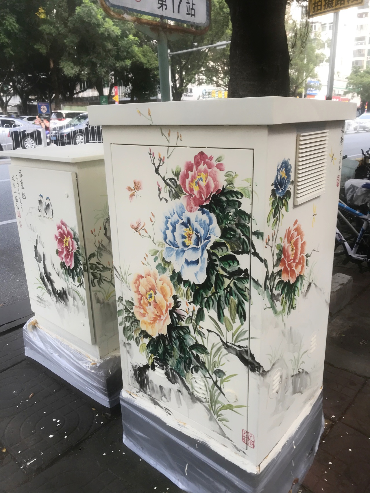 花都电箱彩绘