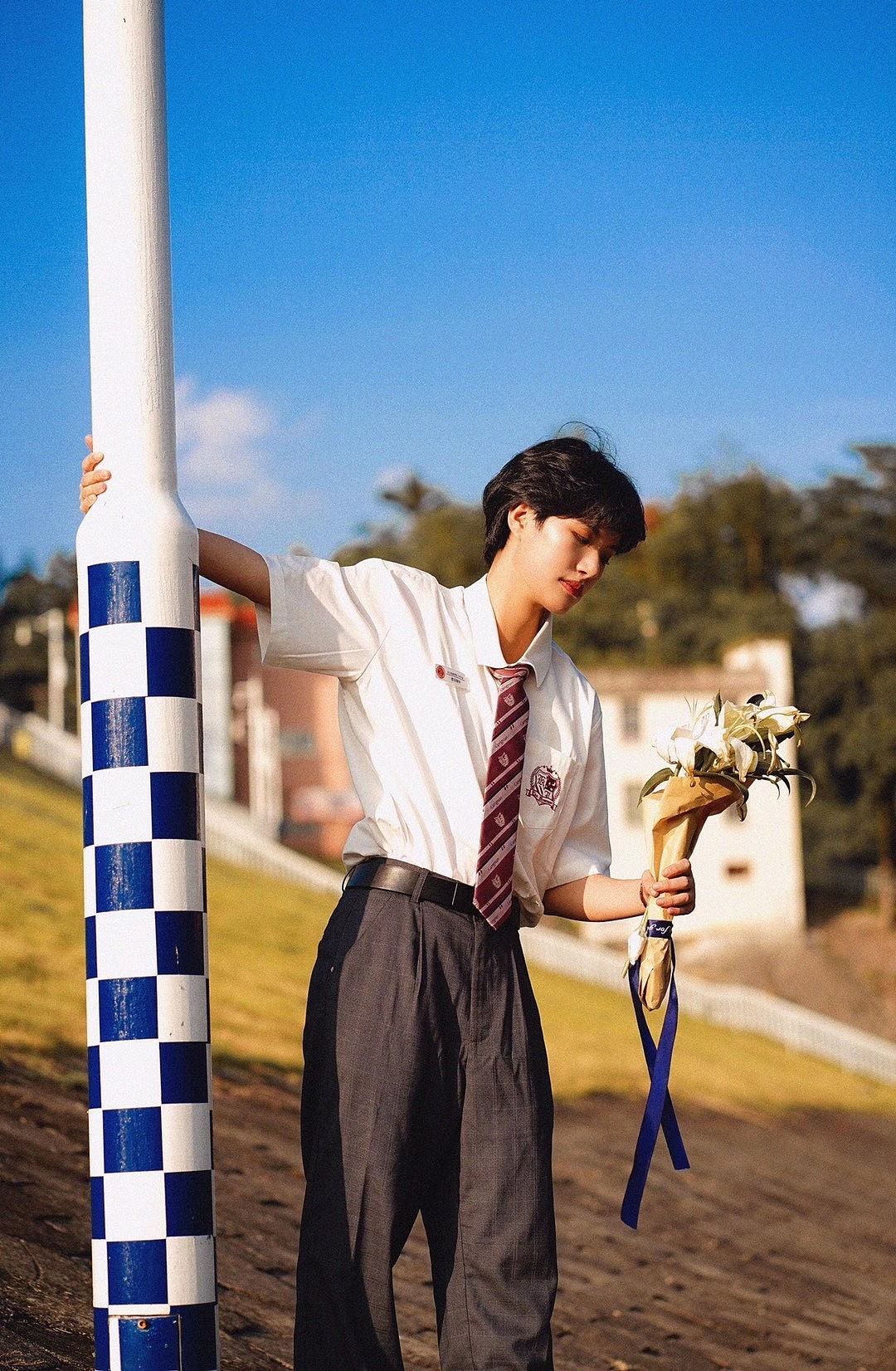 人像写真 | 少年穿过秋风去吻你