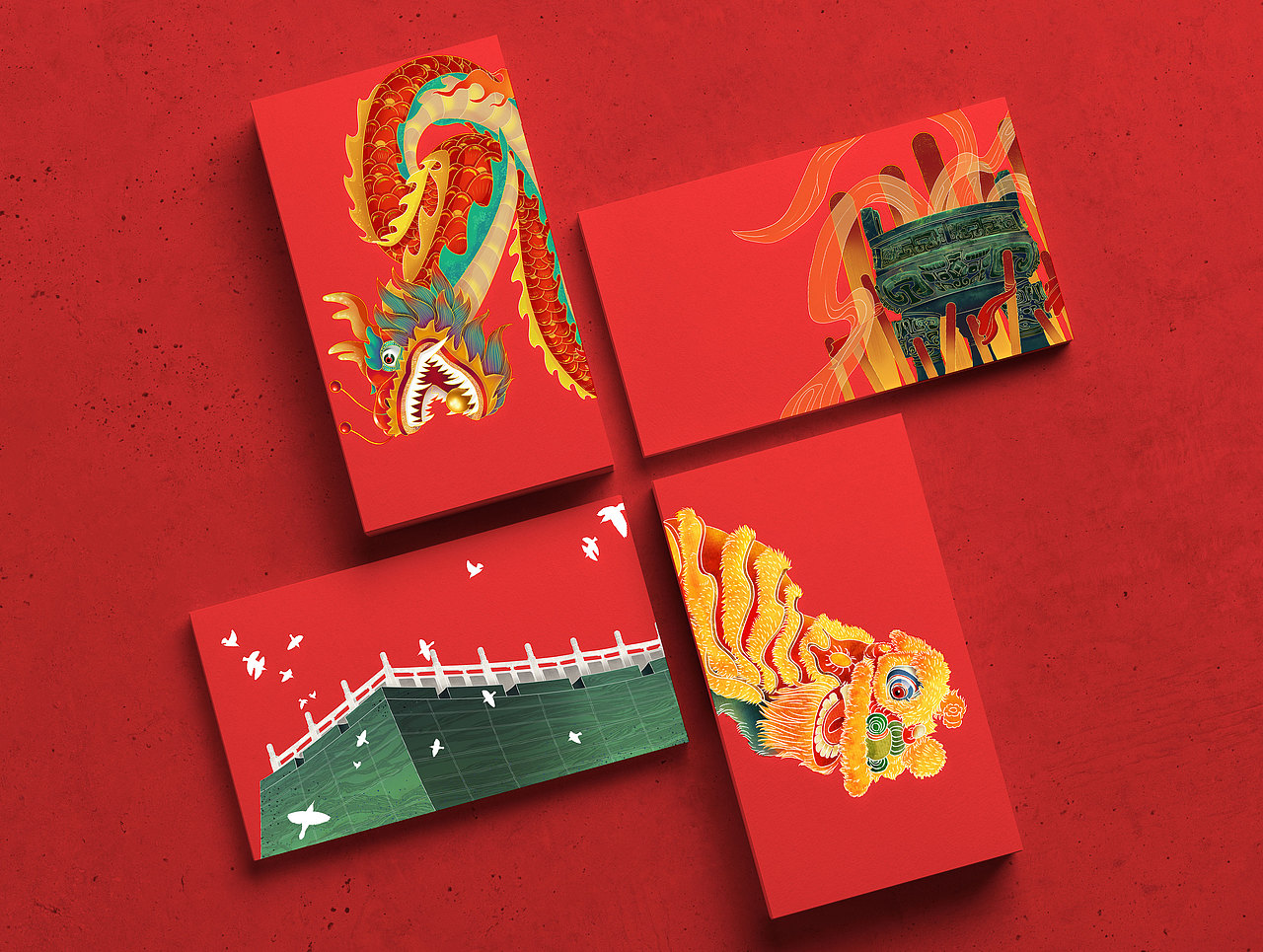网站新年壁纸插画比赛图（图ZMjQ2NzM5ODQw） - 商业插画 - 站酷设计师舟亢兮原创素材 - 站酷ZCOOL