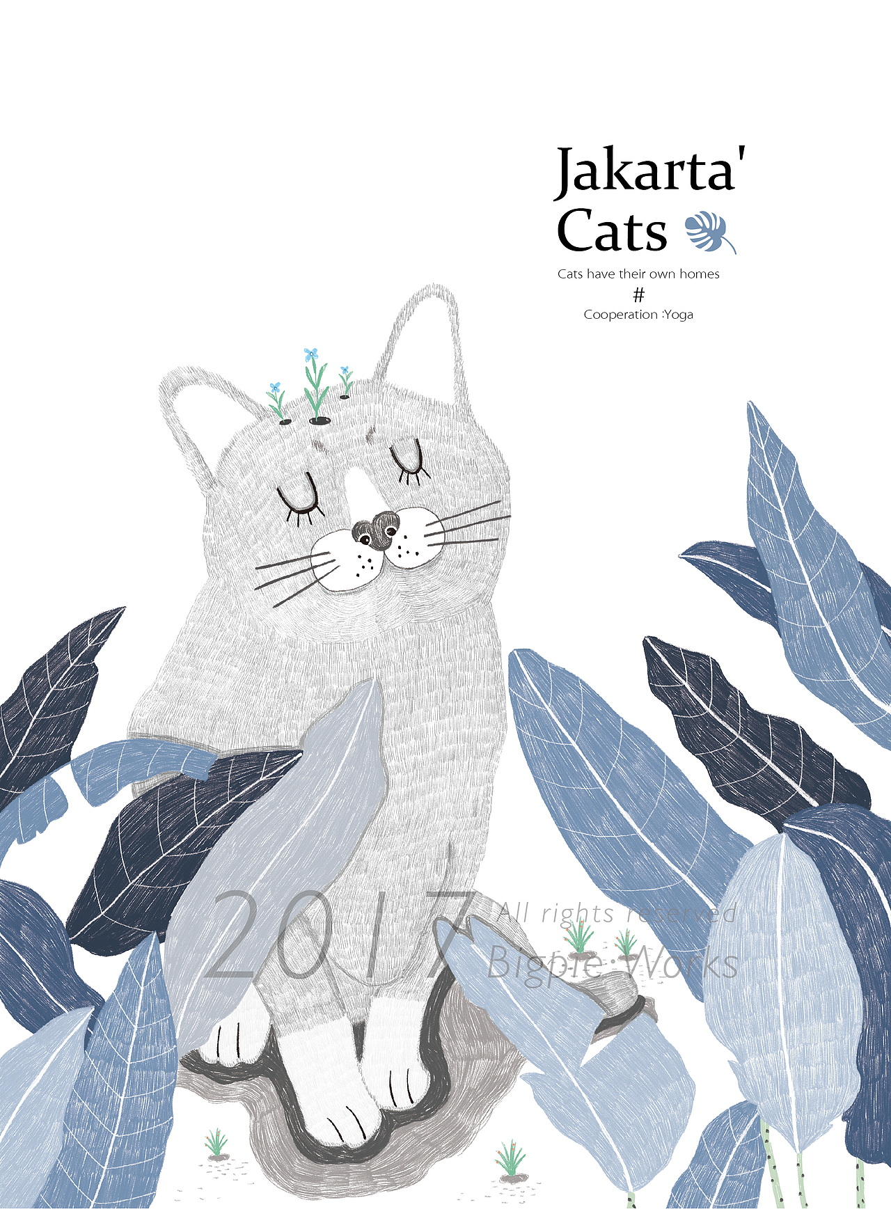 猫の全家福（图ZMTEwMzE1NTg4） - 商业插画 - 站酷设计师Bigpie原创素材 - 站酷ZCOOL