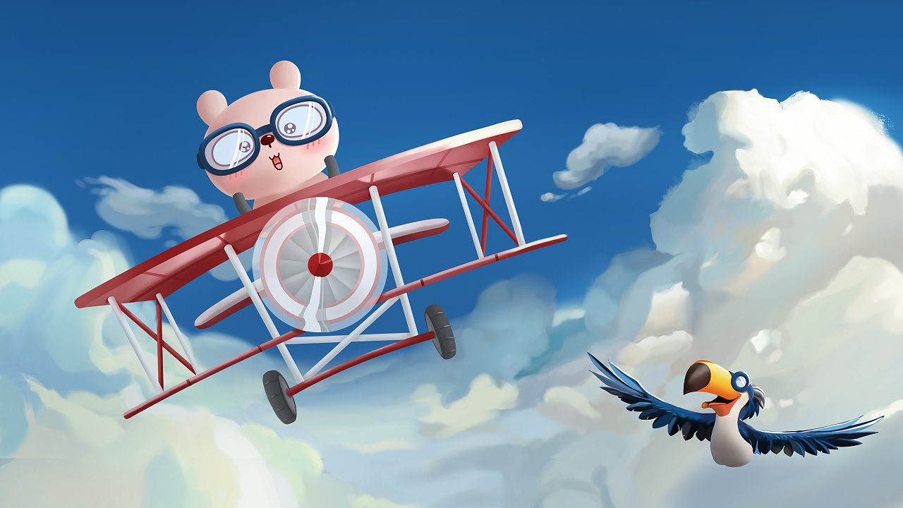 冷兔baby —— 桌面壁纸