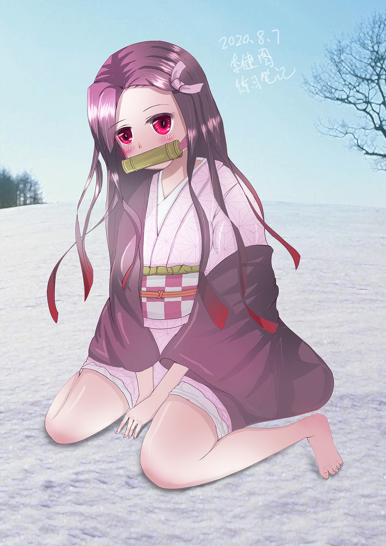 祢豆子练习篇板绘原画练习笔记pswacomctl672