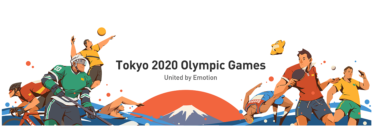 2020 Tokyo Olympics（图ZMjY1Njk2MTky） - 商业插画 - 站酷设计师360搜索UED原创素材 - 站酷ZCOOL
