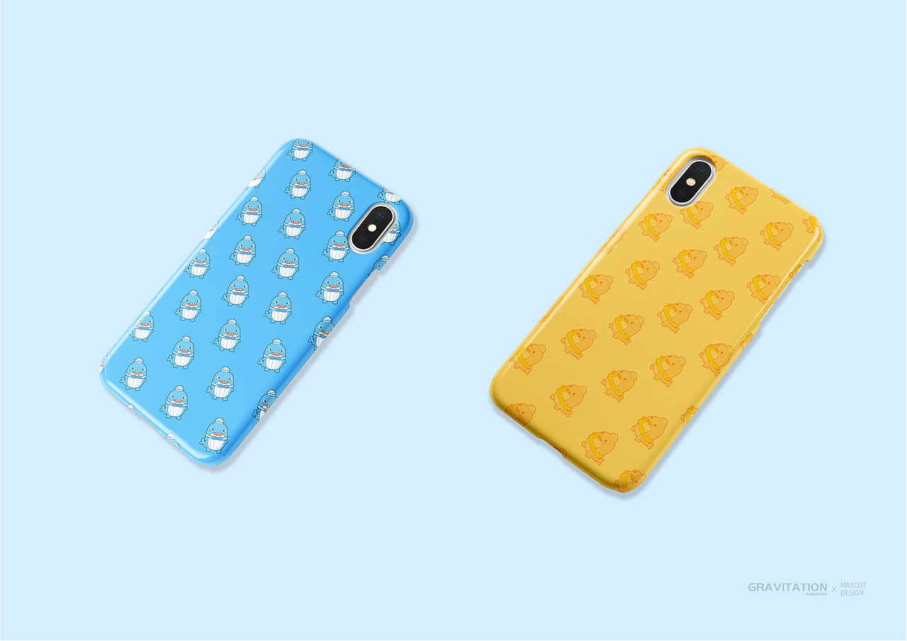 大鲸小怪卡通IP形象设计