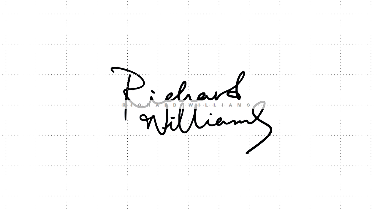 英文签名设计丨英文手写标志丨signature logo design
