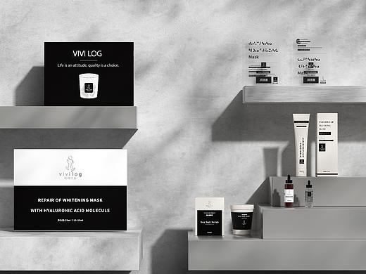 化妆品全案包装设计-VIVILOG