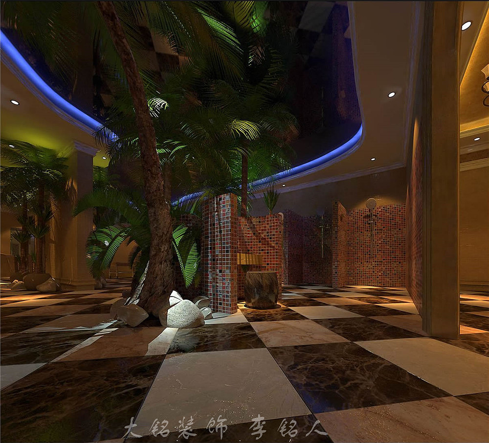 洗浴酒店装修设计&洗浴酒店设计公司(随州洗浴设计案例)