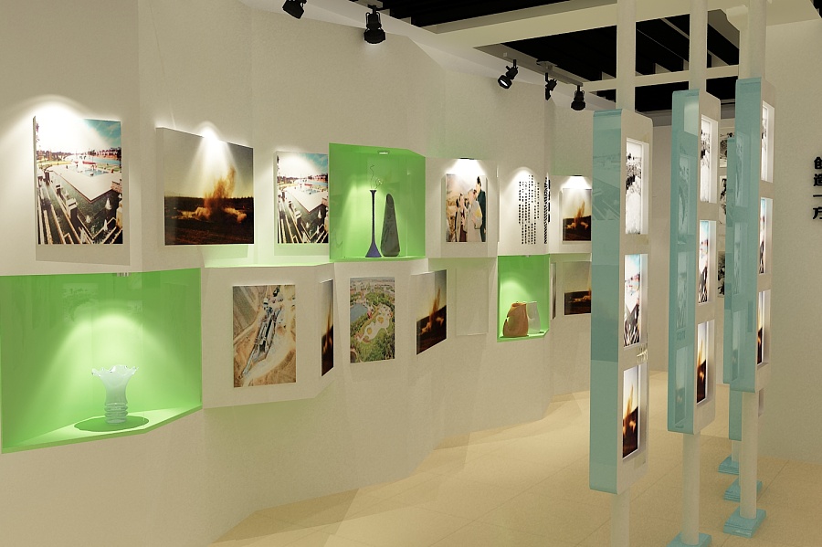 优秀的展览空间设计作品效果图片