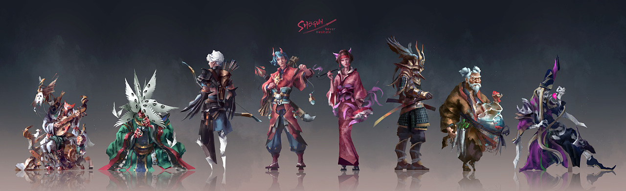 幕府时代（图ZMTU3NTkyMjIw） - 游戏原画 - 站酷设计师z________y原创素材 - 站酷ZCOOL