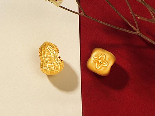 黄金串珠足金3D硬金大赢家系列好事发生转运珠串珠手链