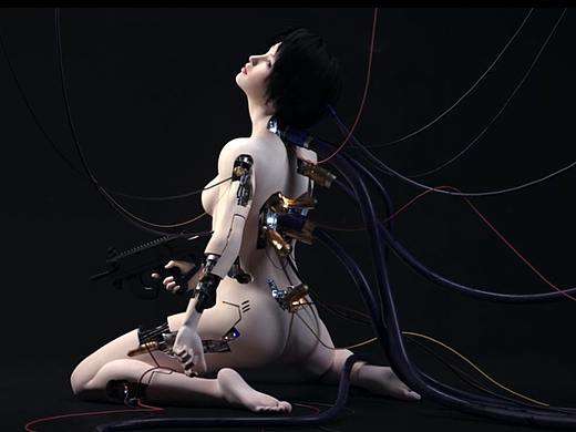 人物与服装概念，案例02——攻壳机动队，机械姬