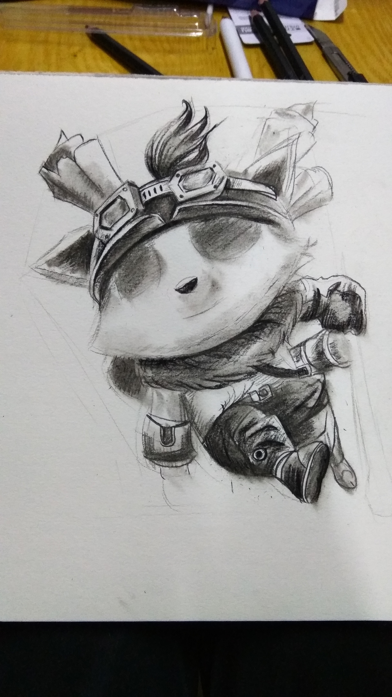 素描-迅捷斥候-提莫