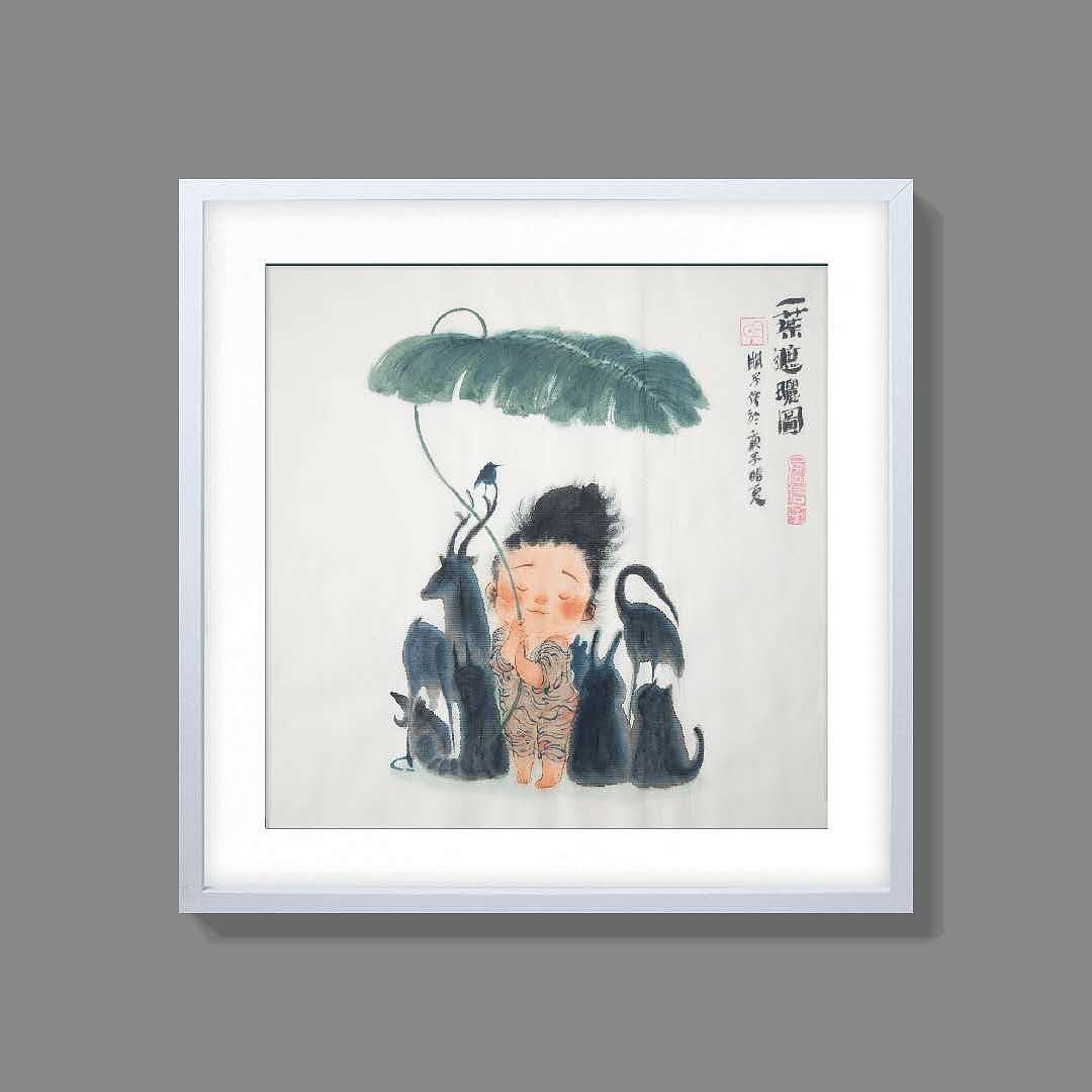 明子的水墨奇幻世界——《风信子系列》2,海量慎点。(图ZMjc3NTQzMDg0) - 绘画 - 站酷设计师明子水墨奇幻世界原创素材 - 站酷ZCOOL