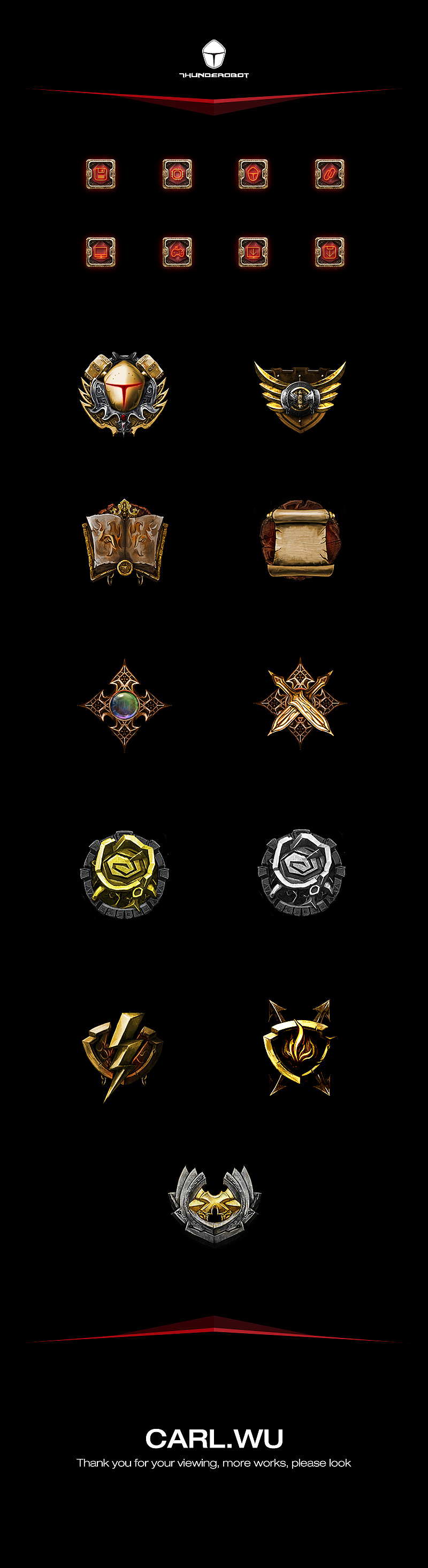 雷神社区徽章设计