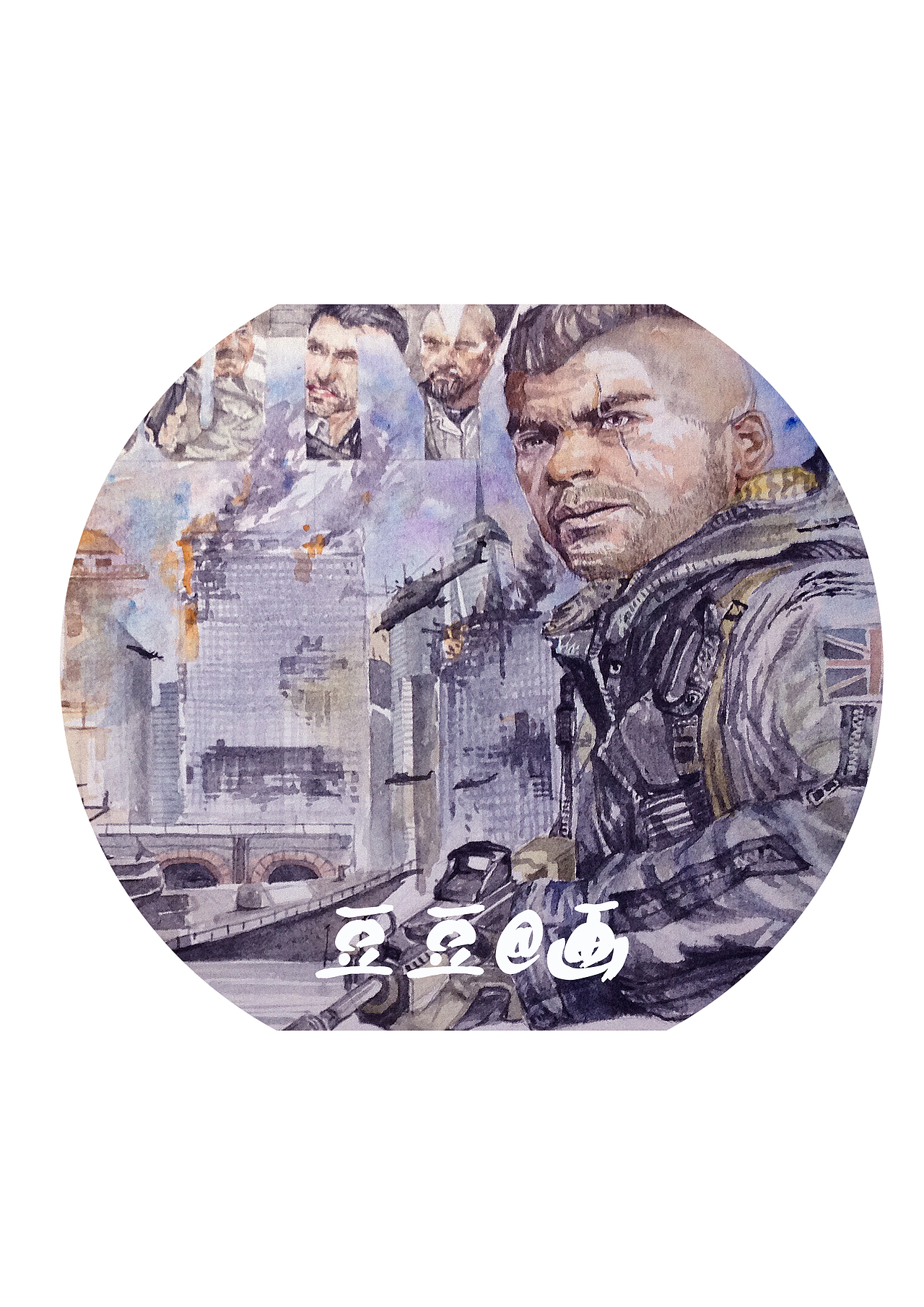 使命召唤mw纪念版手绘