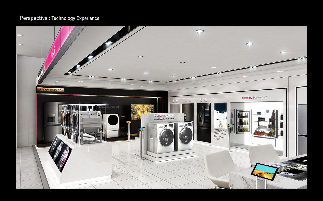 LG 2018 brand shop（图ZMTA2MTIxOTYw） - 场景 - 站酷设计师场景美学设计原创素材 - 站酷ZCOOL