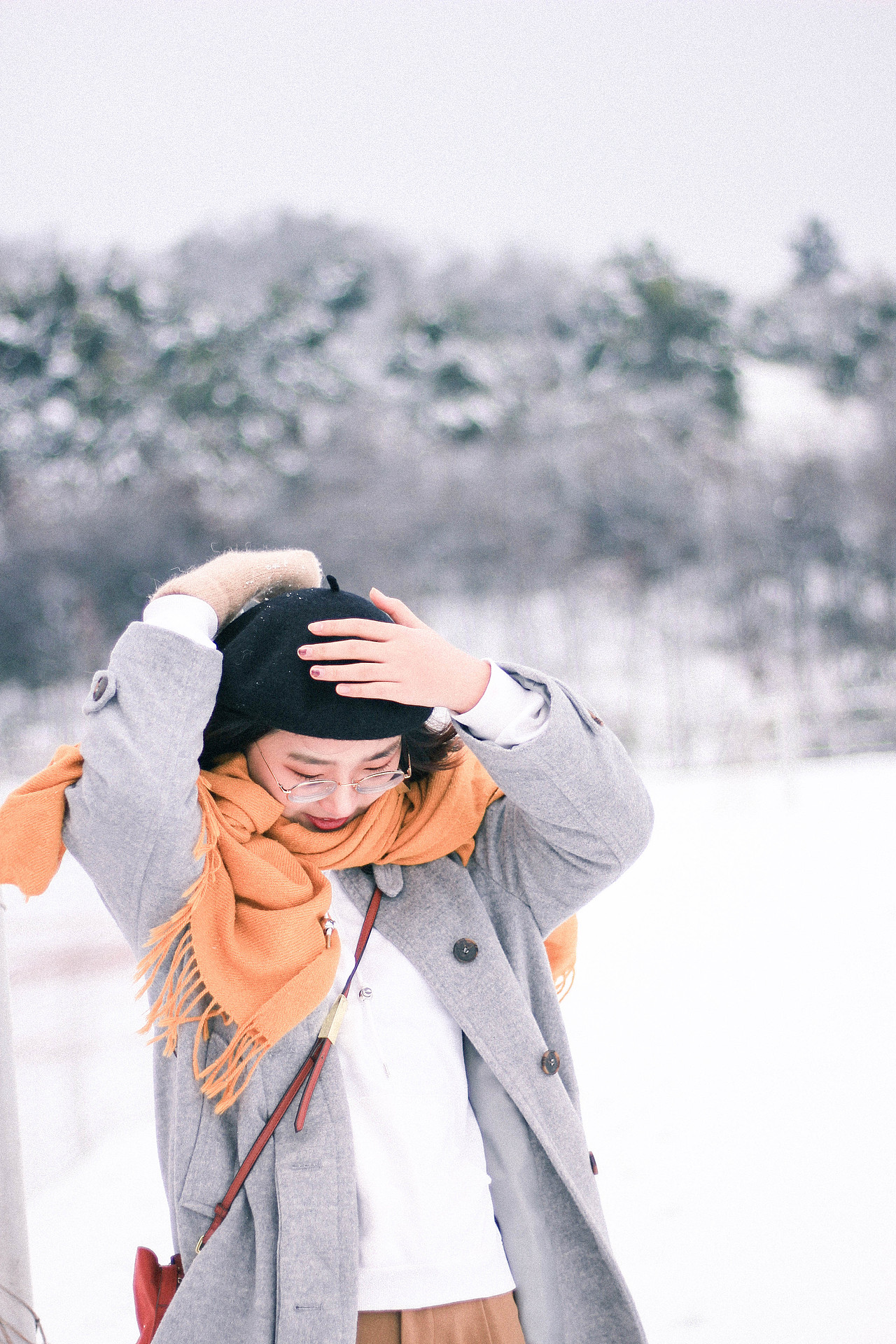 美院雪景-人像风光摄影（图ZMTIyMTA4MjMy） - 人像摄影 - 站酷设计师猎人十三原创素材 - 站酷ZCOOL