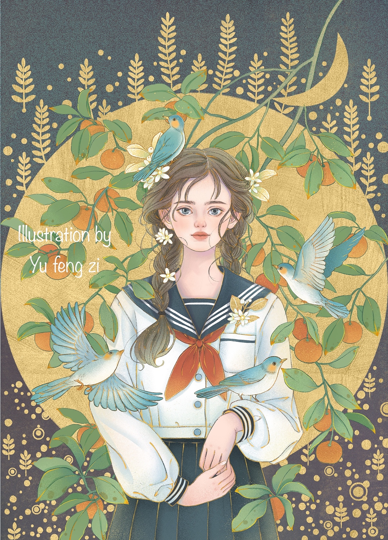 意象|插画|商业插画|鱼疯子_原创作品-站酷zcool