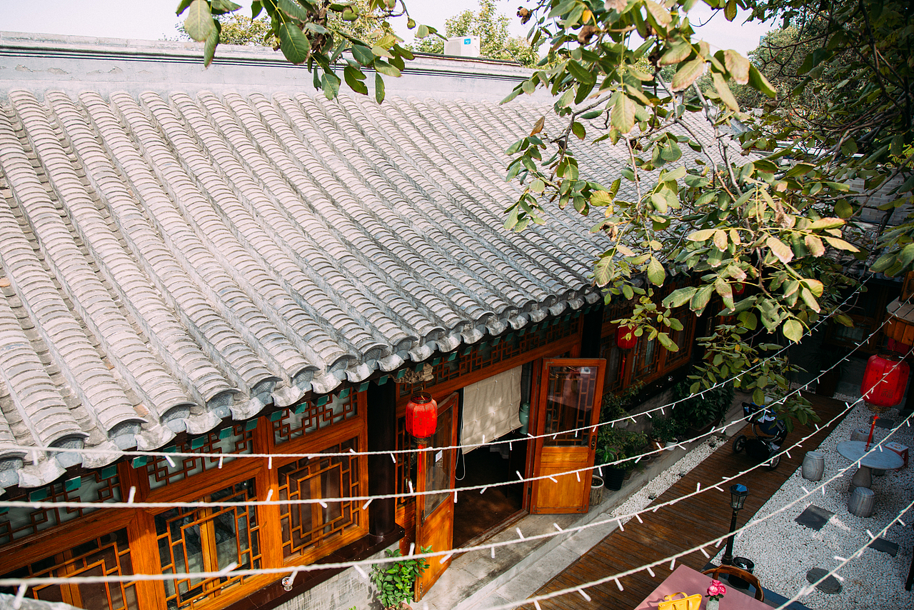 北京胡同里的四合院