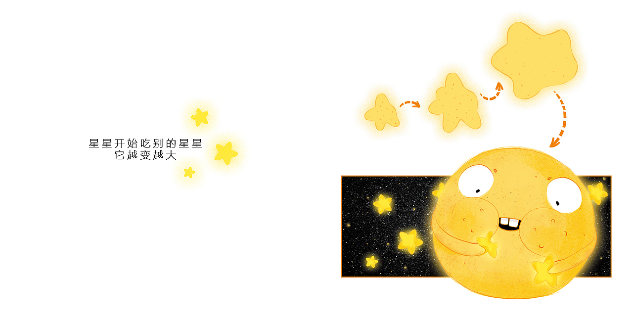 STARS（图ZOTE1ODk4MDA=） - 儿童插画 - 站酷设计师嗑瓜子不原创素材 - 站酷ZCOOL