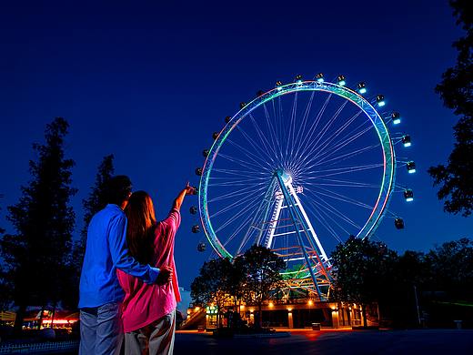 大連森林動(dòng)物園摩天輪（個(gè)人主頁-ZMzgyNjA0Njg=） - 環(huán)境/建筑攝影 - 站酷設(shè)計(jì)師之其上原創(chuàng)素材 - 站酷ZCOOL