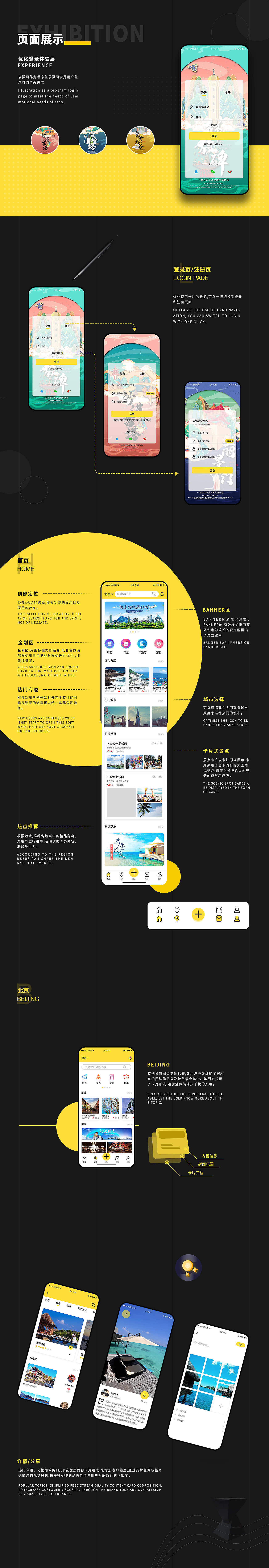 旅行APP 旅游APP 出行APP UED视觉升级（图ZMjM4NDM1MTk2） - APP界面 - 站酷设计师YFANS有范视觉原创素材 - 站酷ZCOOL