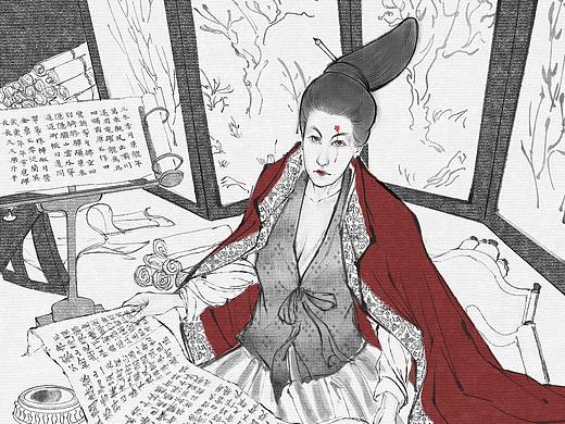 巾幗宰相（個人主頁-ZNTE5OTI1ODQ=） - 藝術(shù)插畫 - 站酷設(shè)計(jì)師鐸式人格原創(chuàng)素材 - 站酷ZCOOL