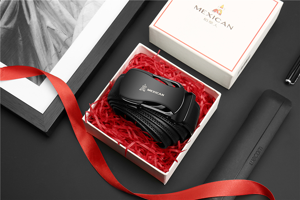 稻草人皮带 | 男士商务皮带静物拍摄 | 无二视觉