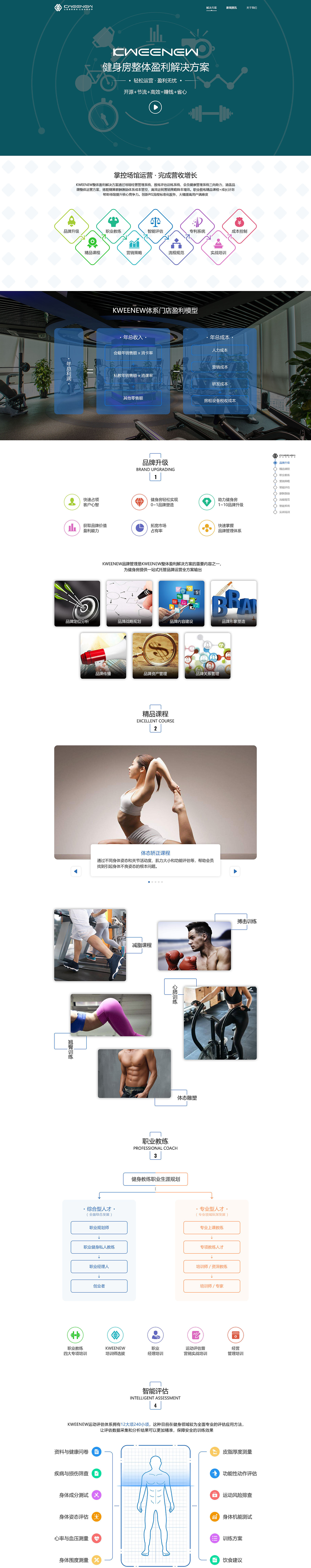 KWEENEW运动管理系统官网