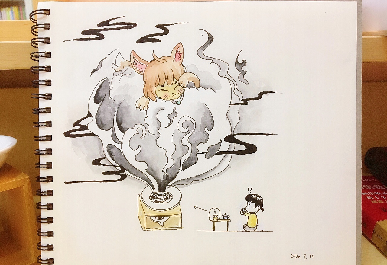 我的手绘日记2020.7.