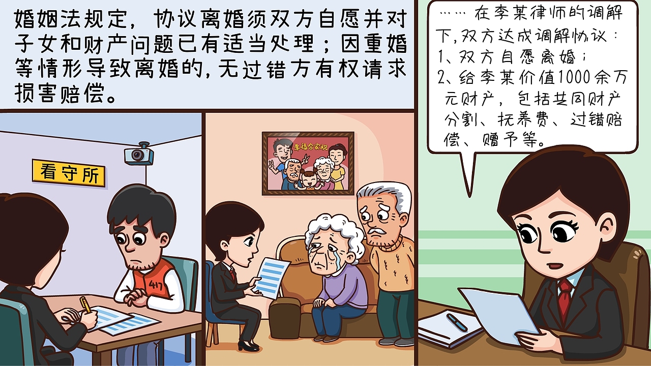 漫画：多地取证坐实离婚过错 
