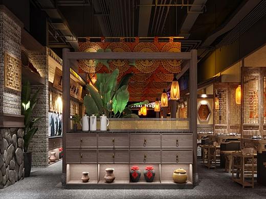 成都餐厅设计|成都火锅店设计