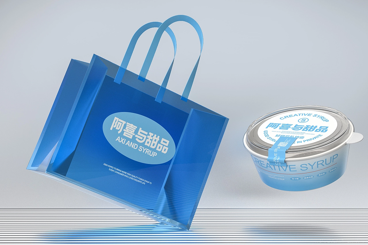 阿喜与甜品-品牌策略视觉设计