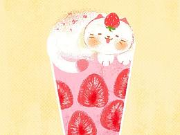 喵咪奶盖~来吸~~