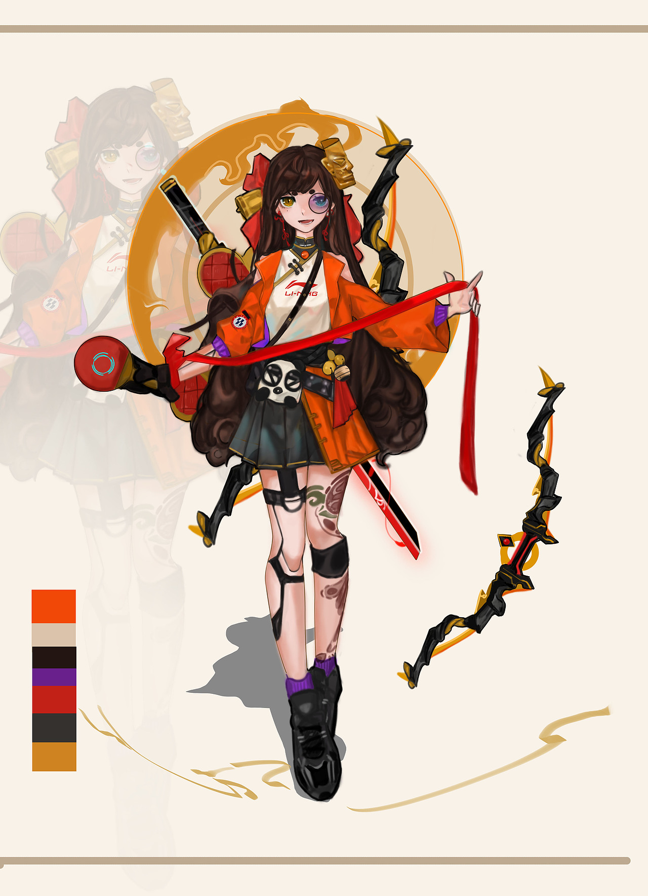 立潮头萃国风女学生丁真真景星凤凰