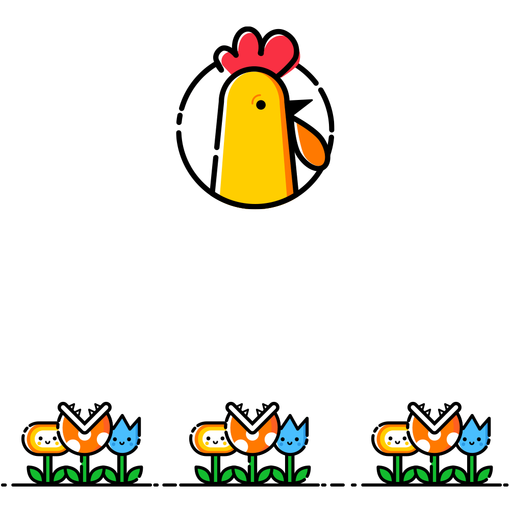 鸡年大吉！MBE风格 动效 动画 GIF 扁平化图形（图ZNjk4Mzc5MzI=） - 图案 - 站酷设计师Claperte原创素材 - 站酷ZCOOL