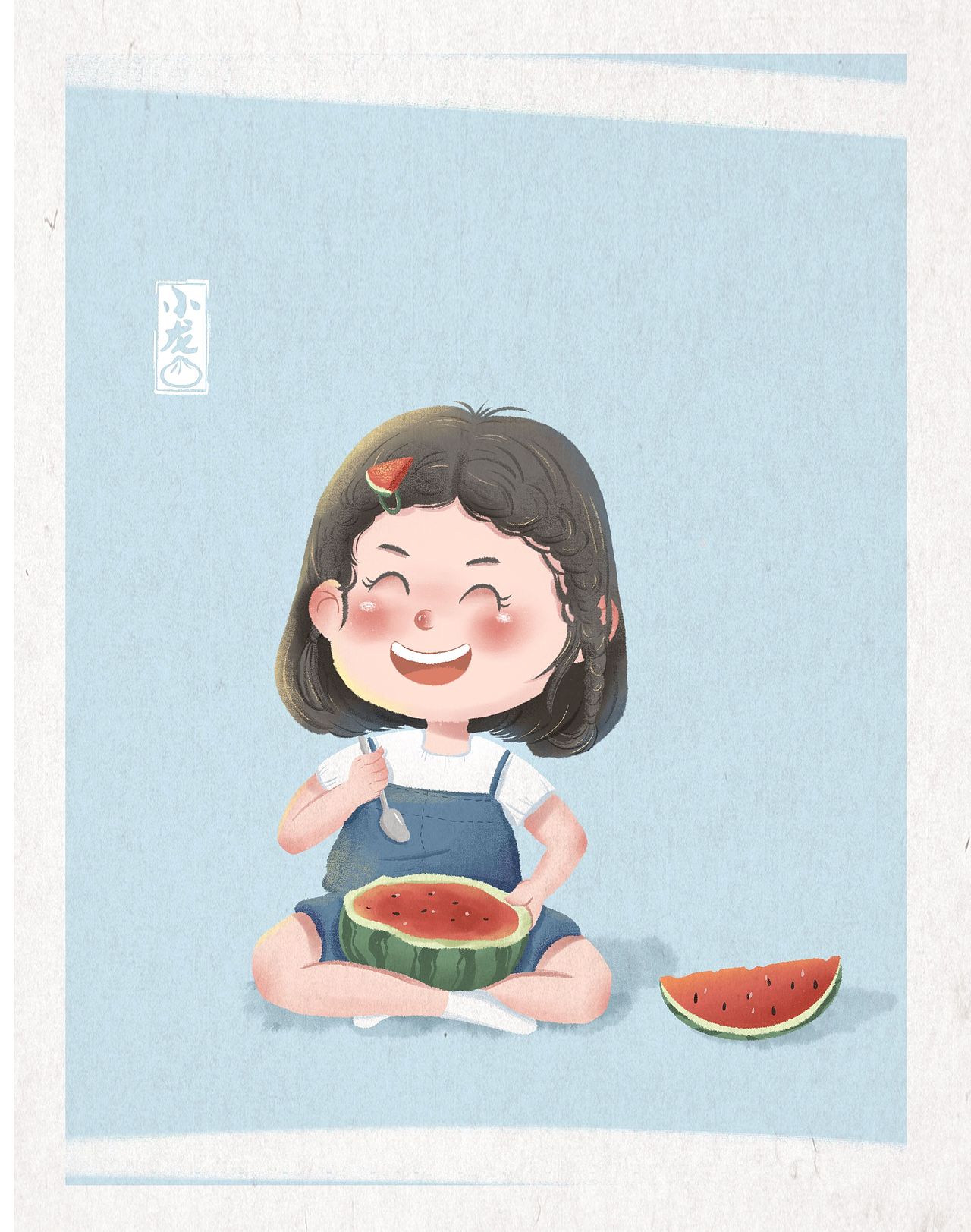 卡通人物儿童插画（图ZMjU2Nzk5MTAw） - 儿童插画 - 站酷设计师是敖凌呀原创素材 - 站酷ZCOOL