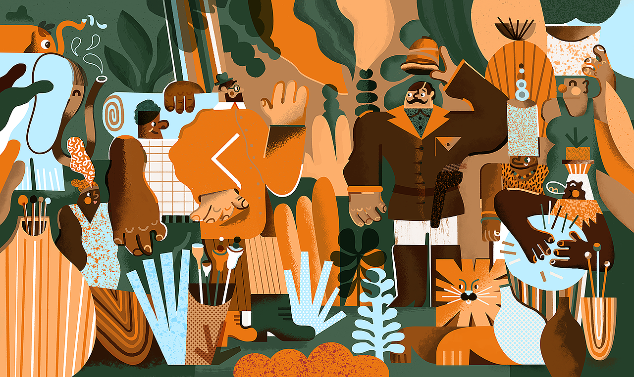 Karol Banach PGD设计大奖作品（图ZMTY4ODkyNDUy） - 儿童插画 - 站酷设计师AG艺峰国际原创素材 - 站酷ZCOOL