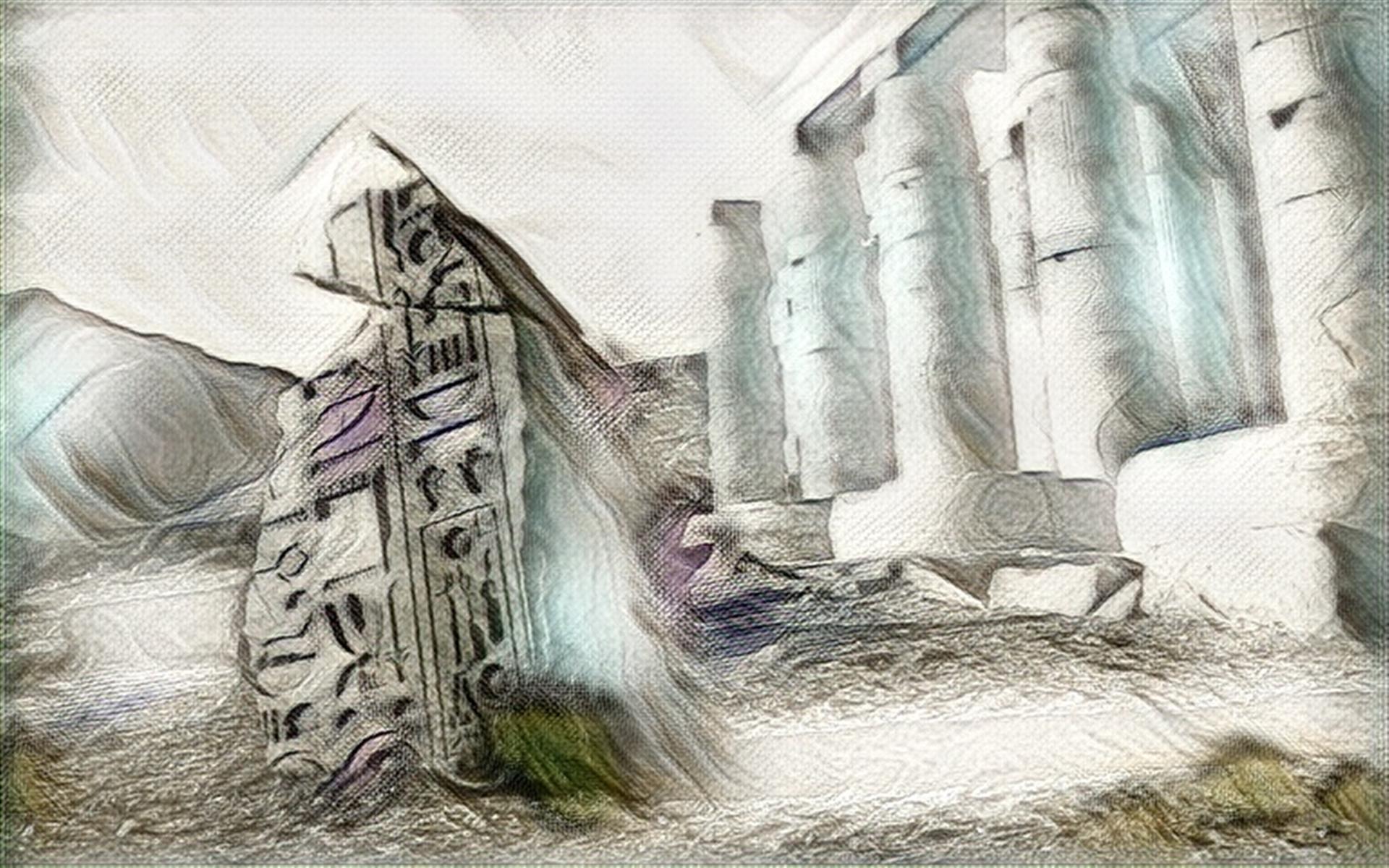 抽象艺术彩铅|纯艺术|绘画|horus2019_原创作品-站酷zcool