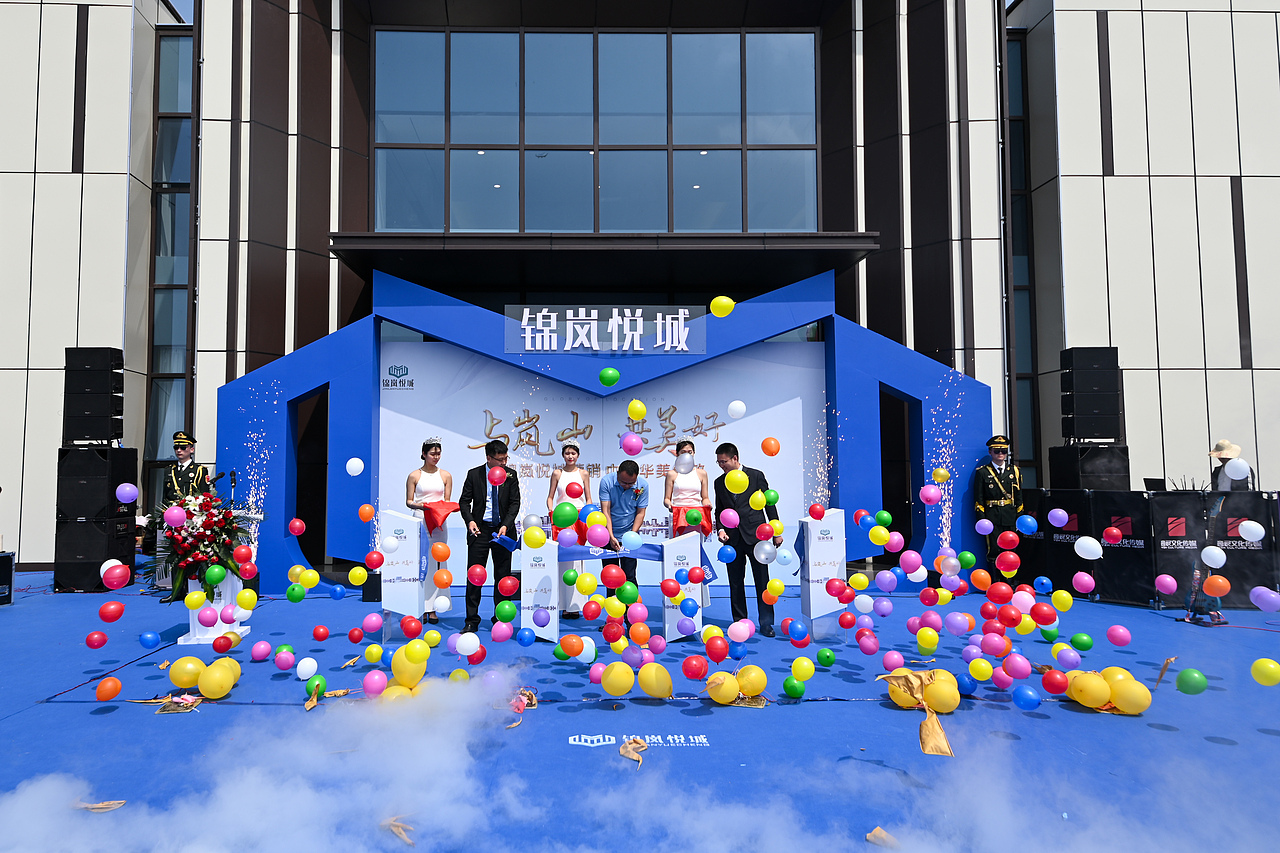 营销中心开放活动效果图及执行（锦岚悦城）（图ZMjA1NTc1MzI4） - 场景 - 站酷设计师放狼的小羊原创素材 - 站酷ZCOOL