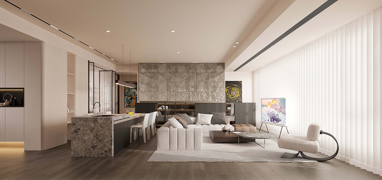 效果图|现代家装