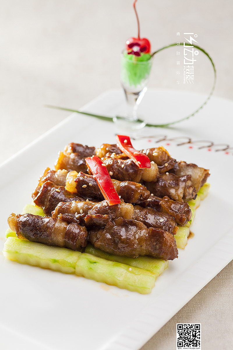 有阳光的一组美食摄影