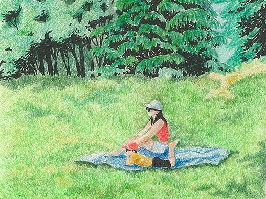 彩铅夏日音乐节