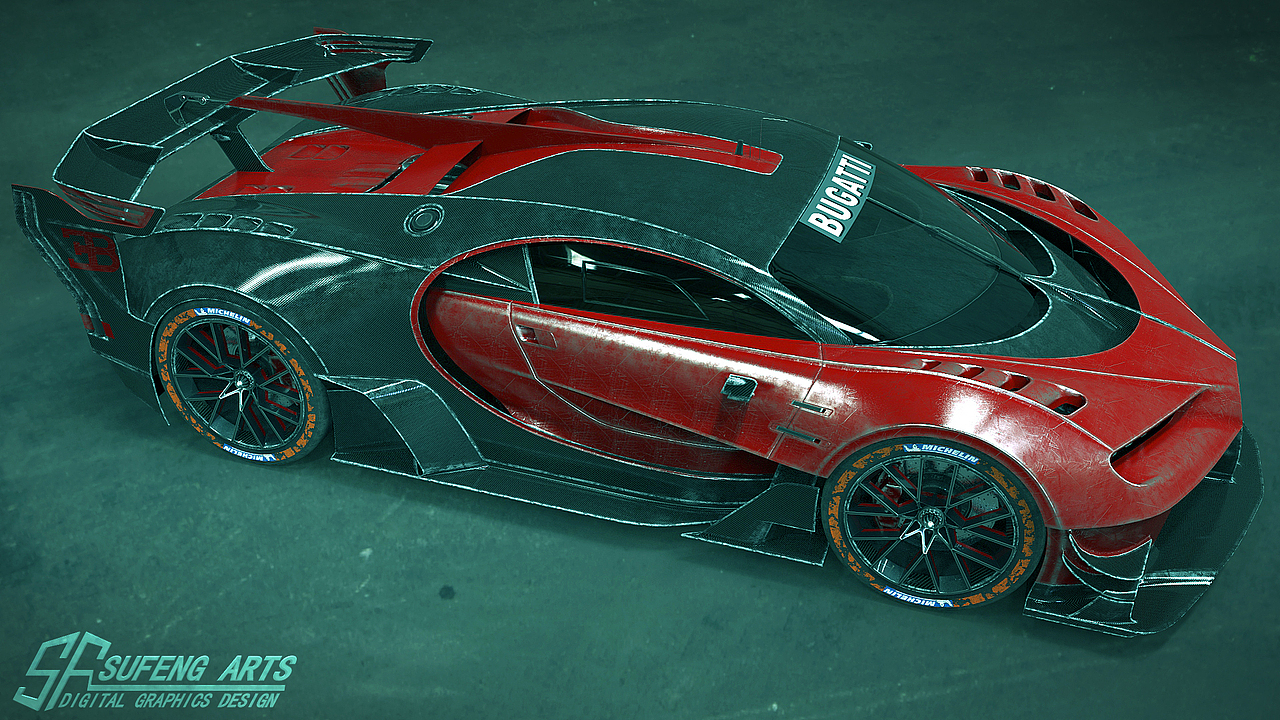 布加迪极速超跑概念设计